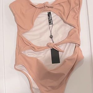 blush one piece from ASOS